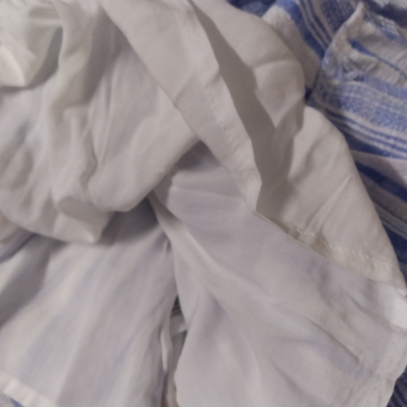 Lulus Shore of Yourself Blue Striped Mini Dress Medium - Picture 9 of 11